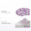 Air Max 270 React Ретро Удобные Прочные Низкие Кроссовки с Воздушной Подушкой для Бега Женские кроссовки Off-White Фиолетовые CZ1609-100