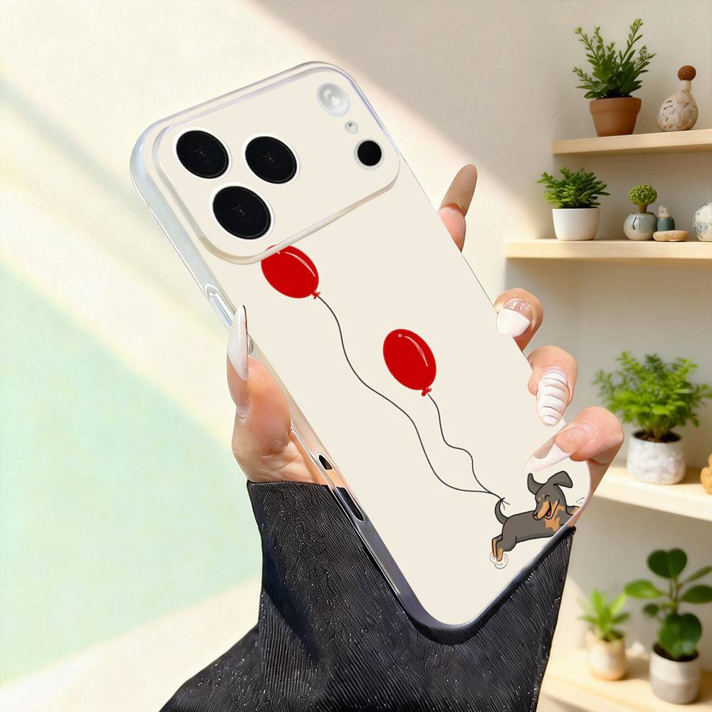 Милый такса Смешной Для iPhone 11,12,13,14,15,16,17,Pro,Max,Plus,Mini,SE4,E Чехол для телефона Магнитный Для Magsafe Беспроводной