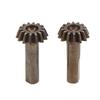 2Pcs RC Car Bevel Gear Metal Iron Heavy Duty Gears Set for WLtoys 110 104001 RC Car Crawler