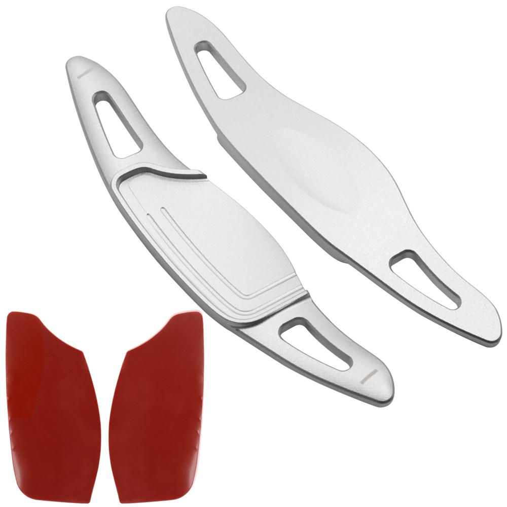 For Alfa Romeo Giulietta 2011-, Alfa MiTo 2010- Car Steering Wheel Shift Paddle DSG Extension Gear Stickers Accessories