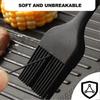 1PCS Kitchen Brush, Pastry Brush, Silicone Pastry Brush, Silicone Barbecue Brushes, for Cooking, Barbecue, Cakes, Baking, 21 cm, Black
