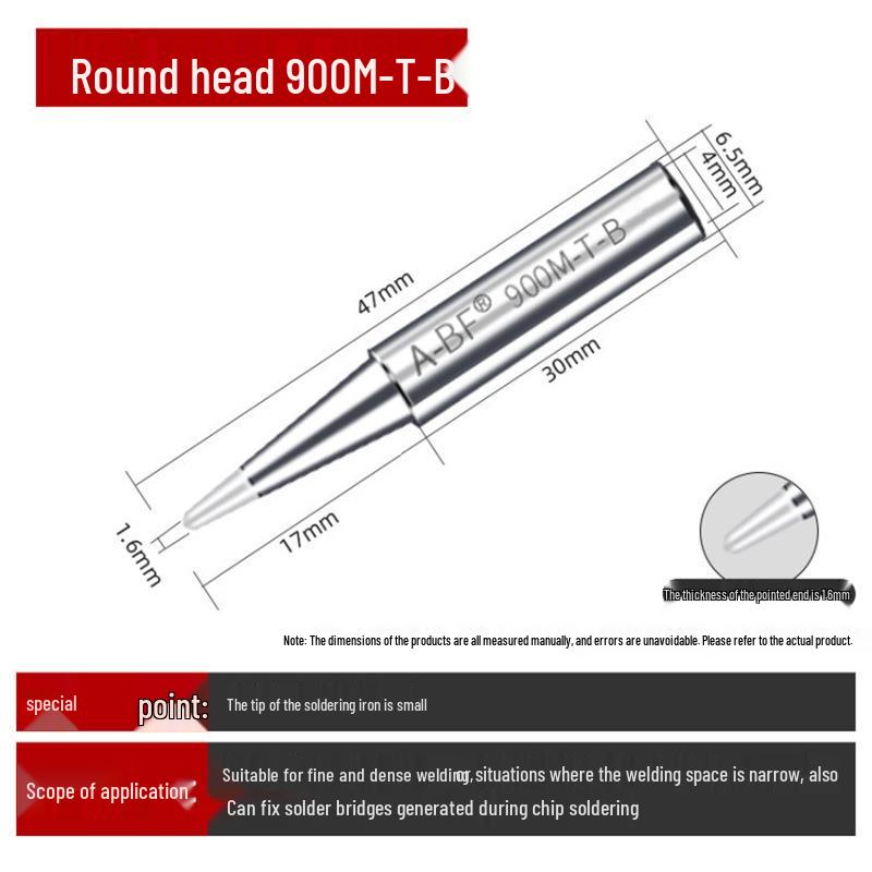 Паяльник и насадки для станции A-BF 900M: Нож, Подкова, Изогнутый