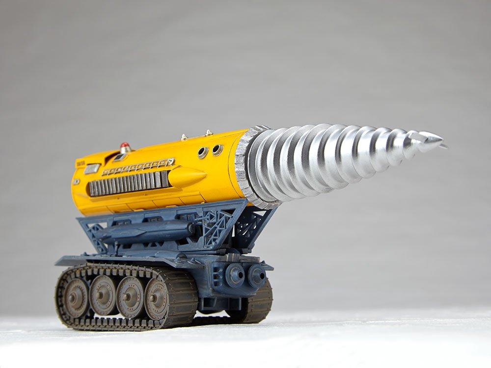 Kaiyodo Revoltech Thunderbird Jet Mole 180 мм окрашенная подвижная фигурка [Ранняя модель] Прибл.. АБС и ПВХ RR-002