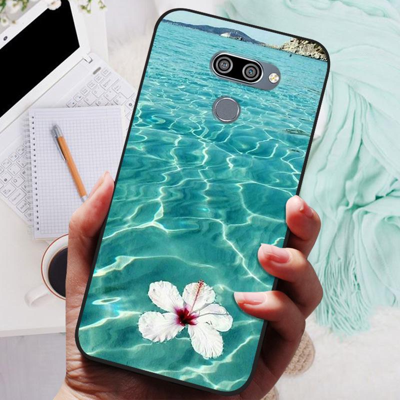 for LG K50 Q60 Case K 50 Soft TPU Silicone Phone Covers for LG Q60 LGK50 K 50 LGQ60 Case Bumper Q 60 Shockproof Coque Cover