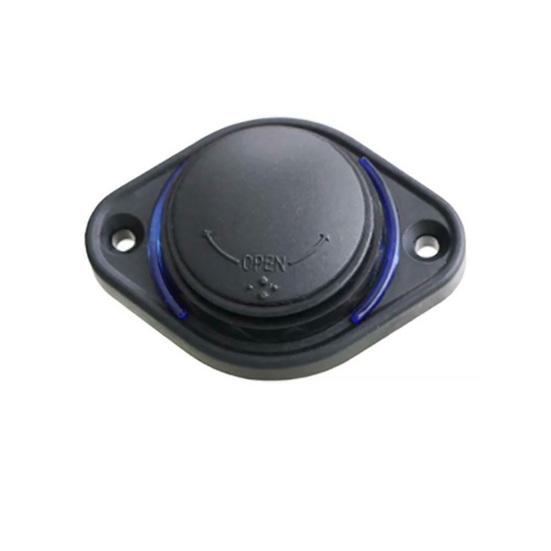 3.1A 12-24V Сдвижная крышка Автомобильный автобус Лодка Двойной USB-порт Зарядное устройство Розетка