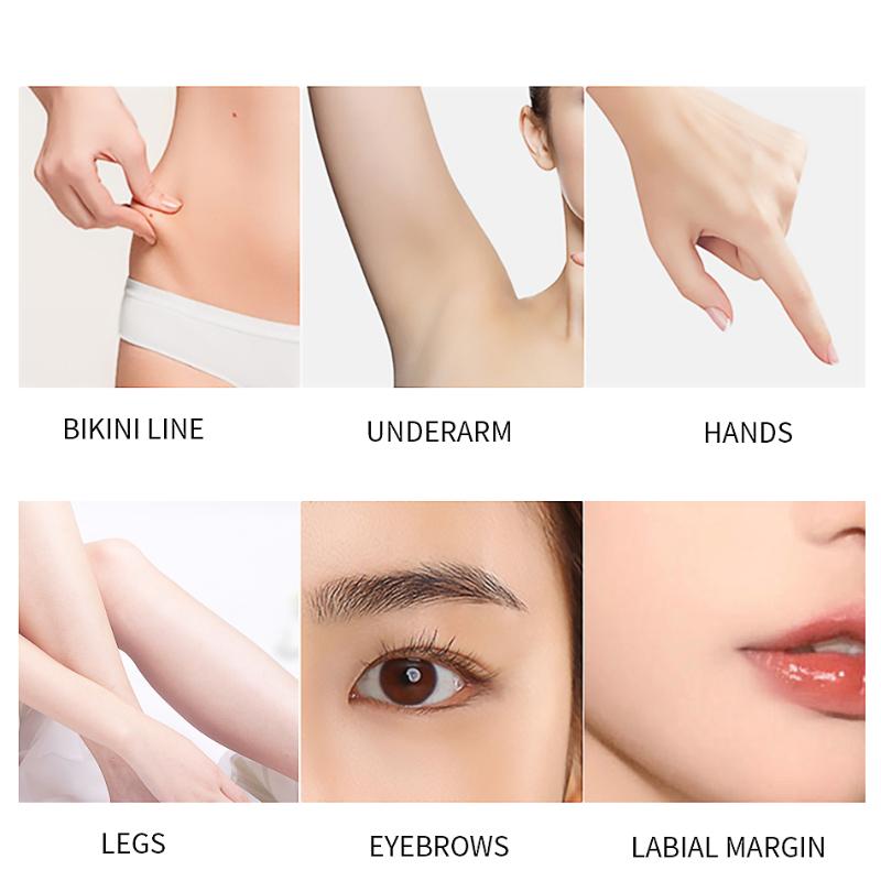 4 в 1 женская бритва на батарейках, триммер для бровей, линия бикини, резак для носа, удаление волос на лобке, женский триммер, бритва для носа