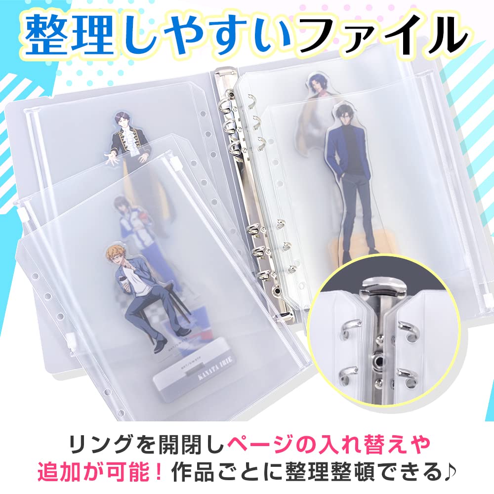 [Featured In Our Oshikatsu Goods Special!] Acrylic Stand Storage Holder, Acrylic Stand Organizer, Holds 20 Acrylic Stands (Large)