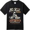 Большая летняя мужская футболка Go Kart Champ Racer Международный чемпионат Короткий рукав Свободный крой Круглый вырез Топ футболки