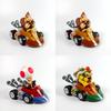 Коллекция Super Mario Машинка-инерционка Принцесса Пич с изысканной ПВХ-фигуркой для детей