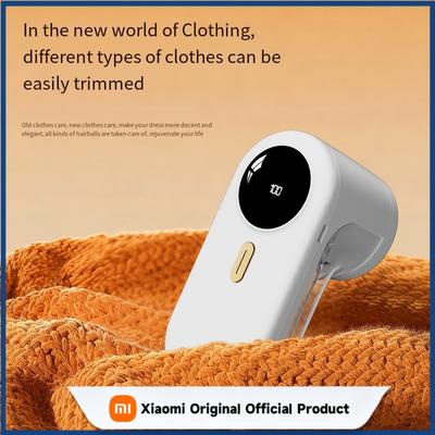 Xiaomi Удаление катышков с одежды Триммер для ткани Цифровой дисплей Электрический удалитель катышков и ворса USB-перезаряжаемый Триммер для ткани от катышков Свитер