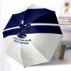 Складной зонт Tottenham Hotspur F.C. с принтом, для улицы, отдыха и путешествий, прочная ткань зонта, подарок на день рождения и праздник