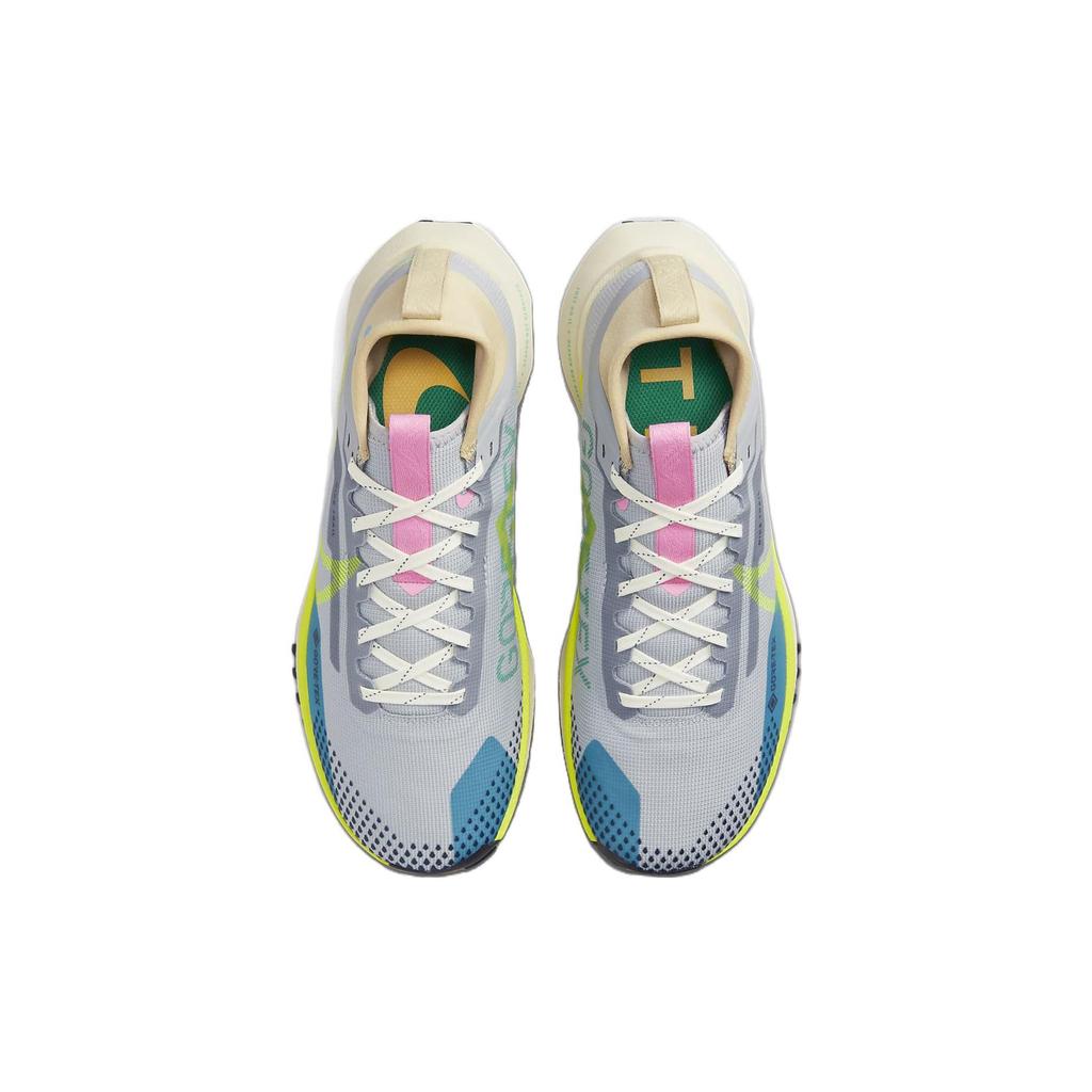 Nike React Pegasus Trail 4 GORE-TEX Wolf Grey Volt Женские кроссовки Stadium-Green Baltic-Blue DJ7929-002