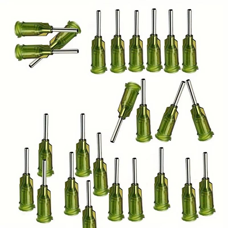 Тупые дозирующие иглы Luer Lock 14 G 1/2 дюйма Набор 30/100 шт. для проектов по изготовлению поделок из эпоксидной смолы и ювелирных изделий