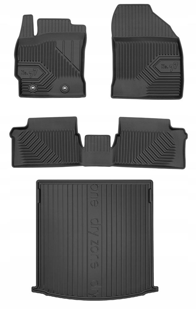 Set 77 Toyota Auris 2 Kombi Floor Mats And Mats 2012-2018 Bw