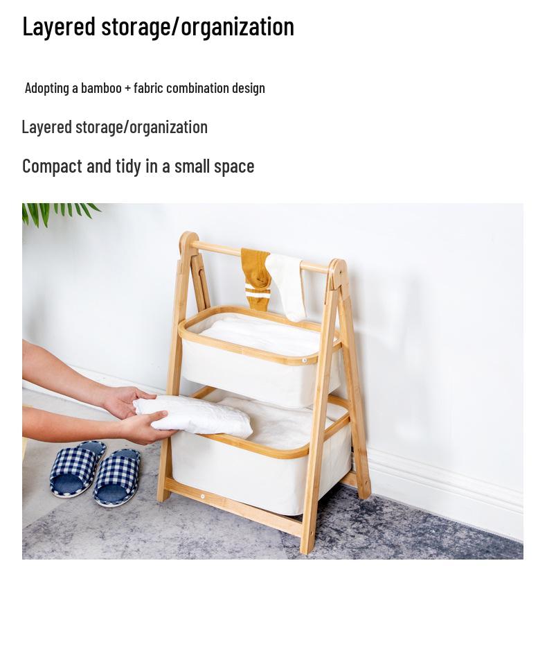 Многослойная складная полка для хранения для спальни, гостиной и ванной комнаты