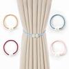 Modern Pearl Magnetic Curtain Tiebacks Decorative Holdbacks No Drilling Required Home Window Treatment Accessories
