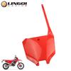 LINGQI RACING Номерные Знаки Пластиковая Накладка на Переднее Крыло Панель с Именем Для CRF450 CRF450RX Внедорожный Мотокросс Грязевой Байк