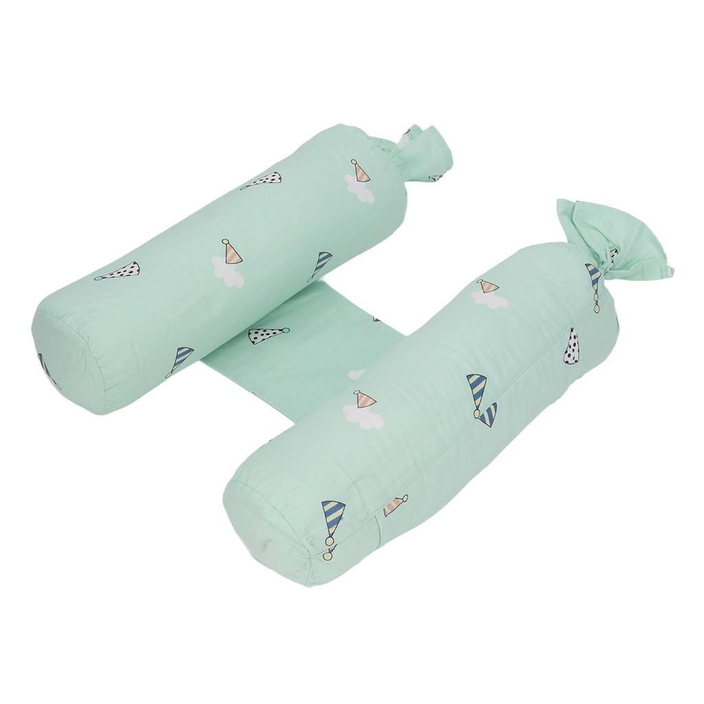 Baby Anti Roll Side Sleep Pillow Soft Comfortable Toddler Neck Support Positioning Back Cushion for