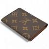 Оригинал LOUIS VUITTON Monogram Конверт Визитница M63801 lv6924rf Б/У
