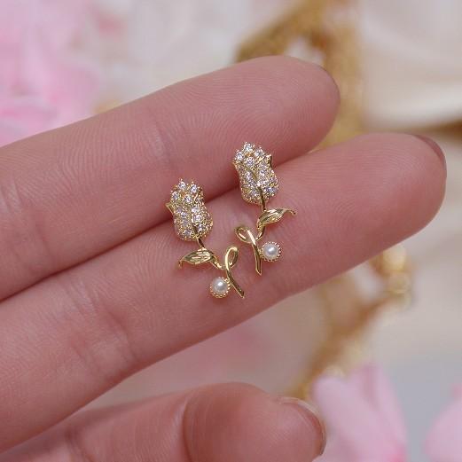 Серьги из циркония