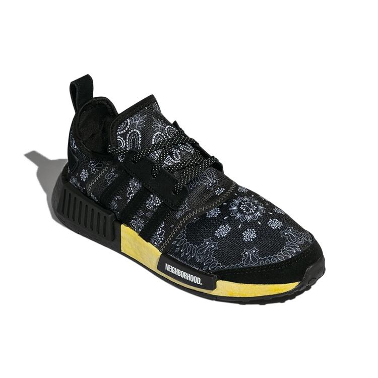 adidas Neighborhood x NMD_R1 'Black Paisley Bandana' Men's GY4157