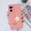 For OPPO A72 A73 A74 A75 A76 A77 A78 A79 A83 A91 Case Cover Luxury Flower Letters Shockproof Screen Protector Matte Soft Silicone For OPPO Bumper