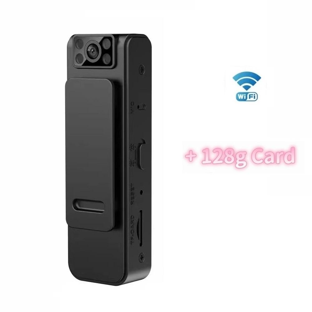 HD 1080P Wearable Police Body Worn Camera with Night Vision, Video Recorder for Security Guard and Home Surveillance
