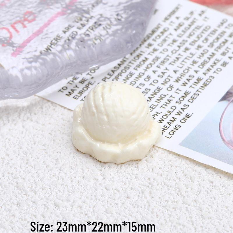 Красочные шарики для мороженого из смолы аксессуары: Чехол для телефона своими руками, заколка для волос, бижутерия и украшения, товары для творчества