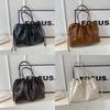 2024 New Retro Large Capacity Tote Bag Female Urban Simple Shoulder Bag