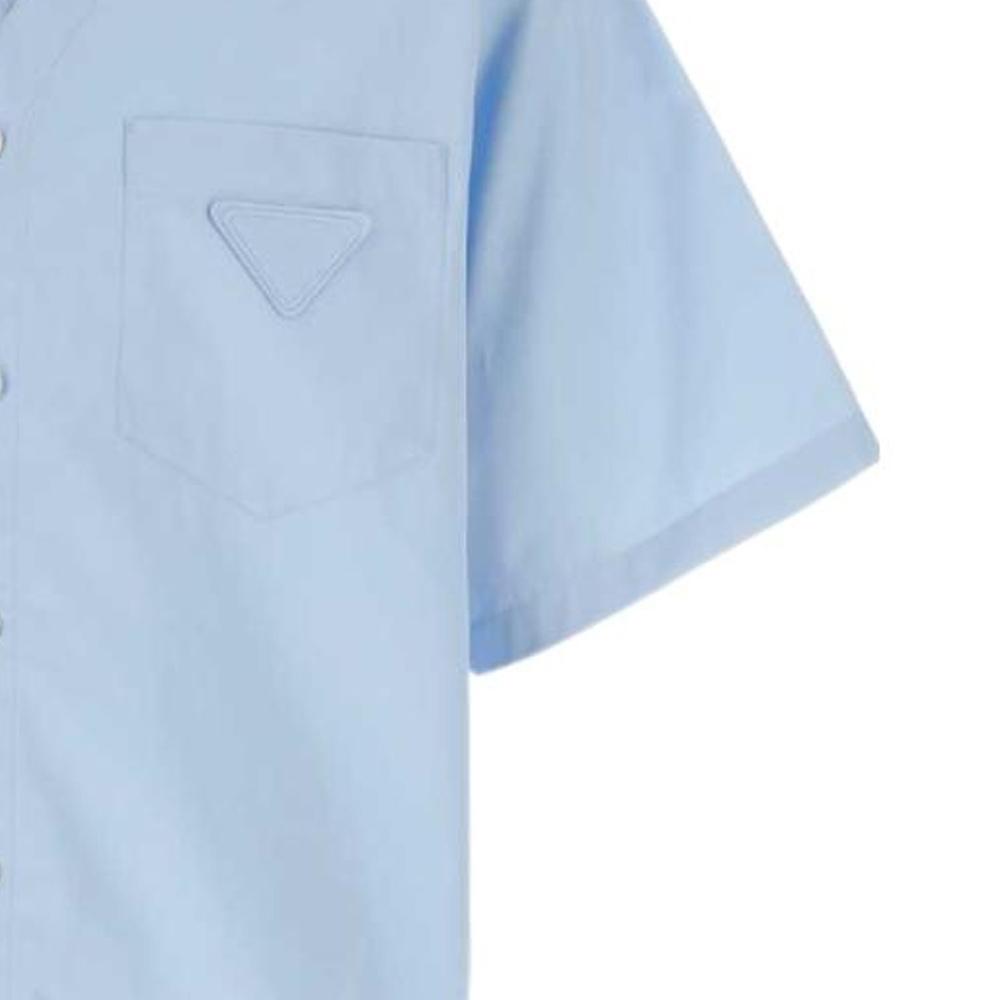 Prada cotton poplin shirt SC792-1XV2-F0012-S-OOO