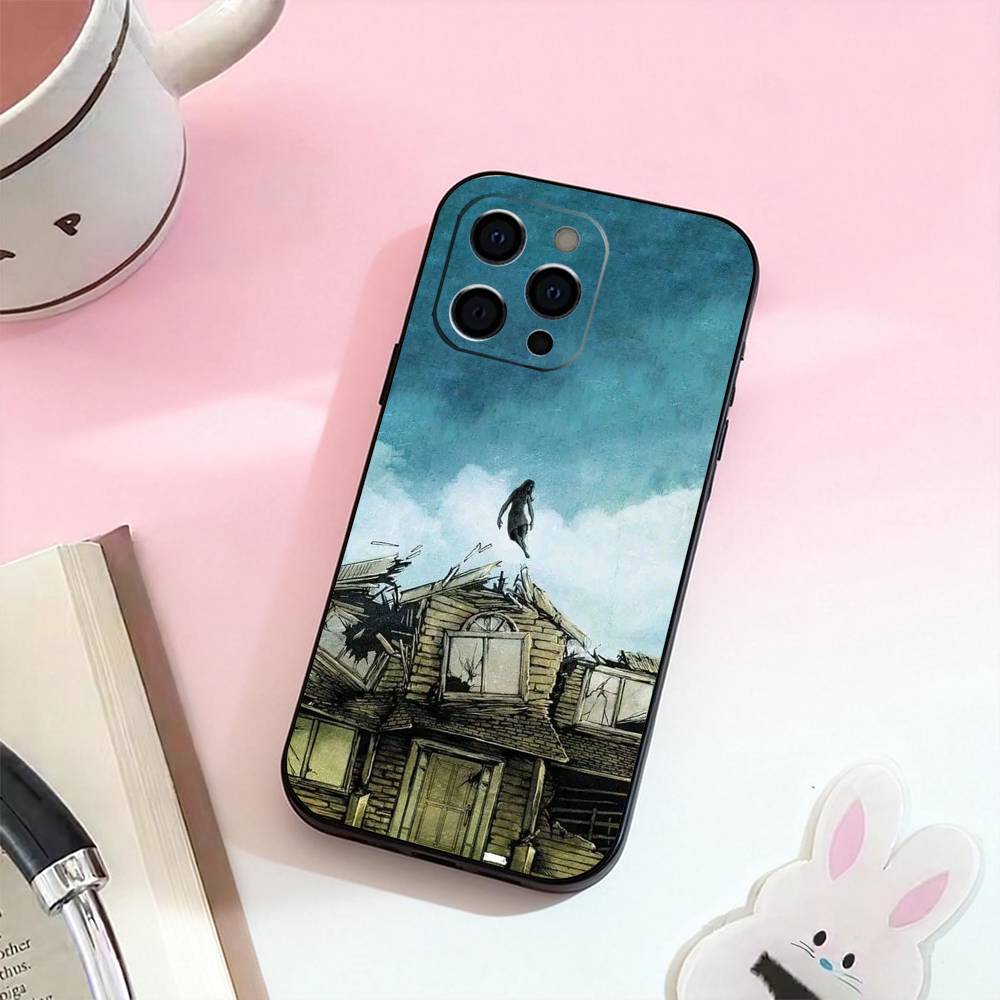 Чехол для телефона P-Pierce the V-Veil Band, силиконовый, мягкий, для iPhone 17, 16, 15, 14, 13, 12, 11, XS, Plus Pro Max