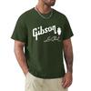 Gibson Les Paul Guitar Music Rock T Shirt Harajuku Short Sleeve T-shirt Cotton Graphics Tshirt Tops