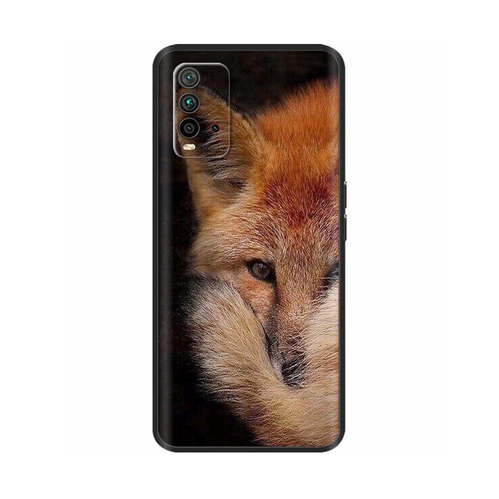 Чехол для Redmi 9T Цветы Мягкий Чехол для Телефона Задняя Крышка Для Xiaomi Redmi 9T 9 T Redmi9T Чехлы Тонкий Силиконовый Коке Защита от Падения Фундас