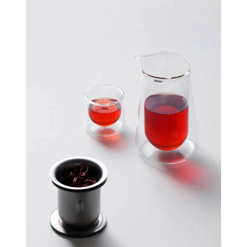 Teapot Magnetic One-Touch Tea And Water Separation Press-type Teapot Lazy Tea Maker Household Teapot