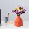 Ваза для цветов, небьющаяся, европейский стиль, однотонная, современная, круглая, открывающаяся, настольное украшение
