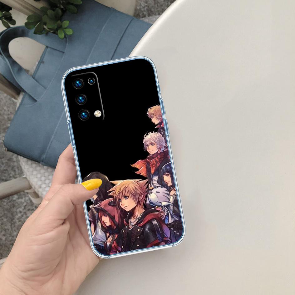 CJ73 Kingdom Hearts Transparent Phone Case for Motorola Moto G40 G04 G05 One Ace Action  Fusion + Plus Hyper Macro Vision Zoom