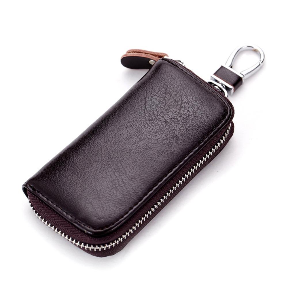 Mini Purse Genuine Leather Key Bag Cow Split Car Key Case Key Holder Organizer Pouch  Unisex