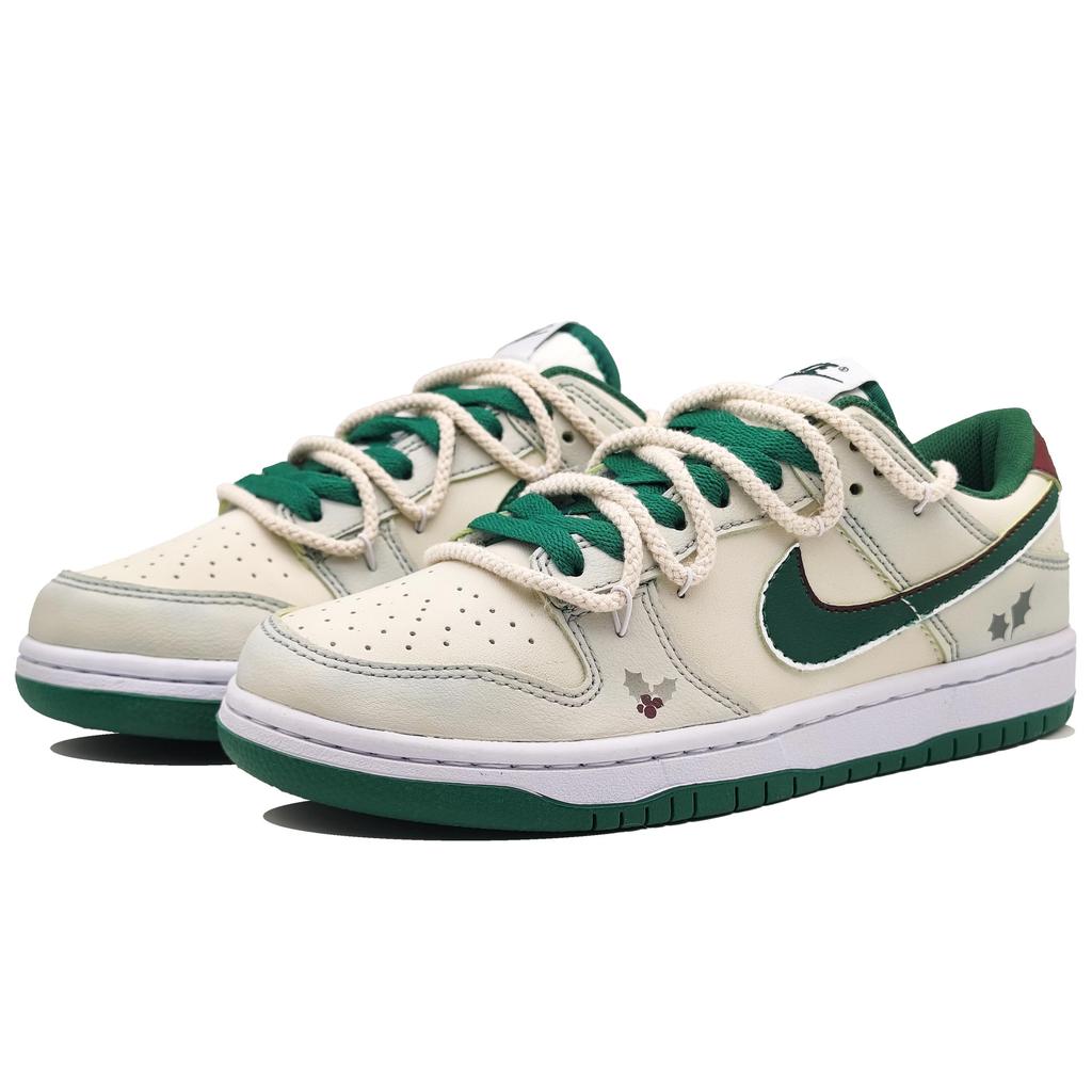 Nike Dunk Low top Skateboard Shoes Unisex Fir Green DD1391-101(Team400-)