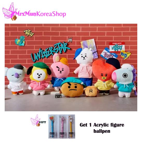 Стоящая кукла BT21 Street Mood