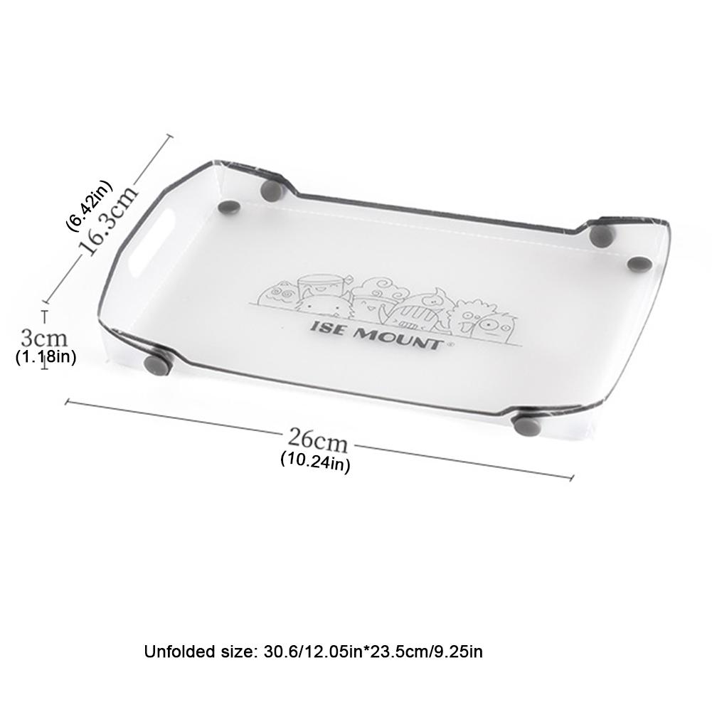 1/2PCS PP Board Folding Camping Tray Lightweight Camping Table Tray Portable Small Backpacking Table Outdoor Fishing Furniture