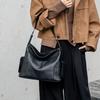 Женская сумка-тоут кроссбоди из кожи растительного дубления - Мягкая, высококачественная коровья кожа, Большая вместимость, Дизайн под мышкой