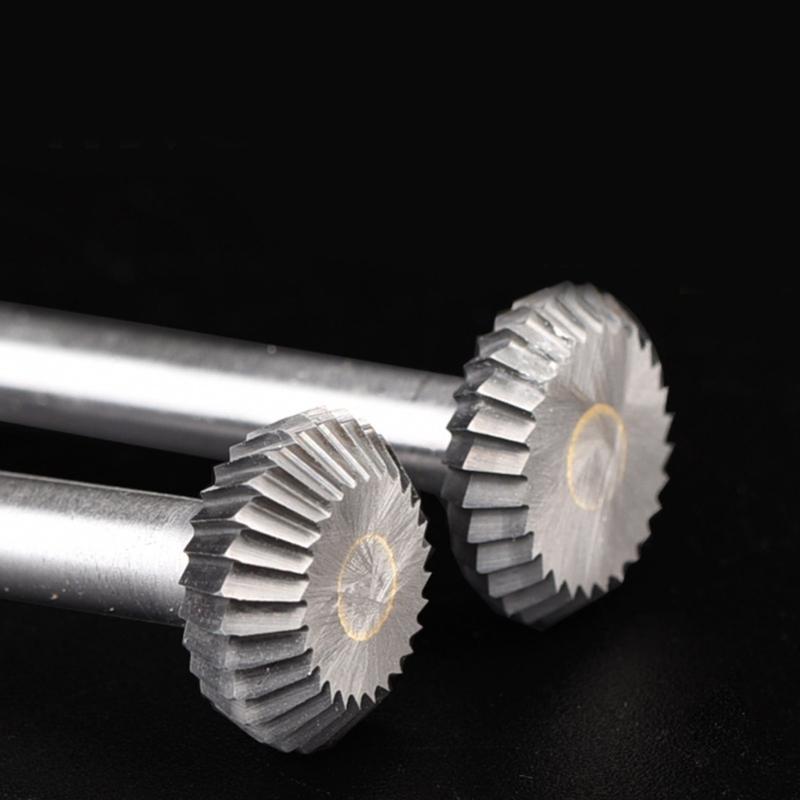 Y-Type Carbides Rotary File Disc-Shaped TungstenSteel Grinding Head Slotting Milling