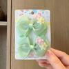 2Pcs/set New Cute Fashion Shiny Flowers Bow Lovely Girls Hairpins Children Headwear Hairgrip Hair Clips Hair Accessories Gift