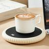 Intelligent Touch Control Dish Heating Plate Round Coaster Warmer Cat Bowl Heater  Winter
