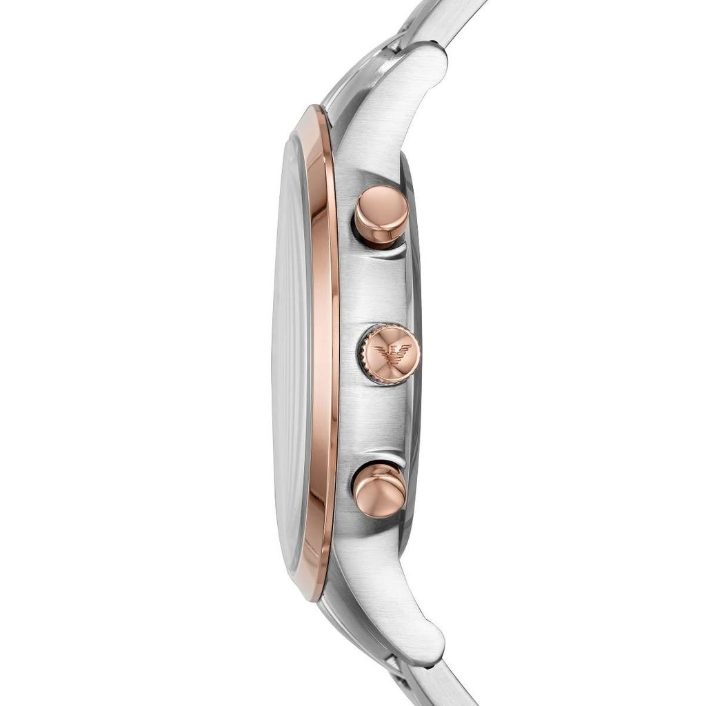Emporio Armani AR80025 Двухцветные мужские часы с хронографом