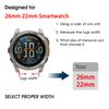 QuickFit 22mm 26mm Nylon Band for Garmin Tactix 8 7 Pro Delta Bravo Straps Quatix 8 7X Solar 7 6 5 Sapphire Instinct 2X Bracelet