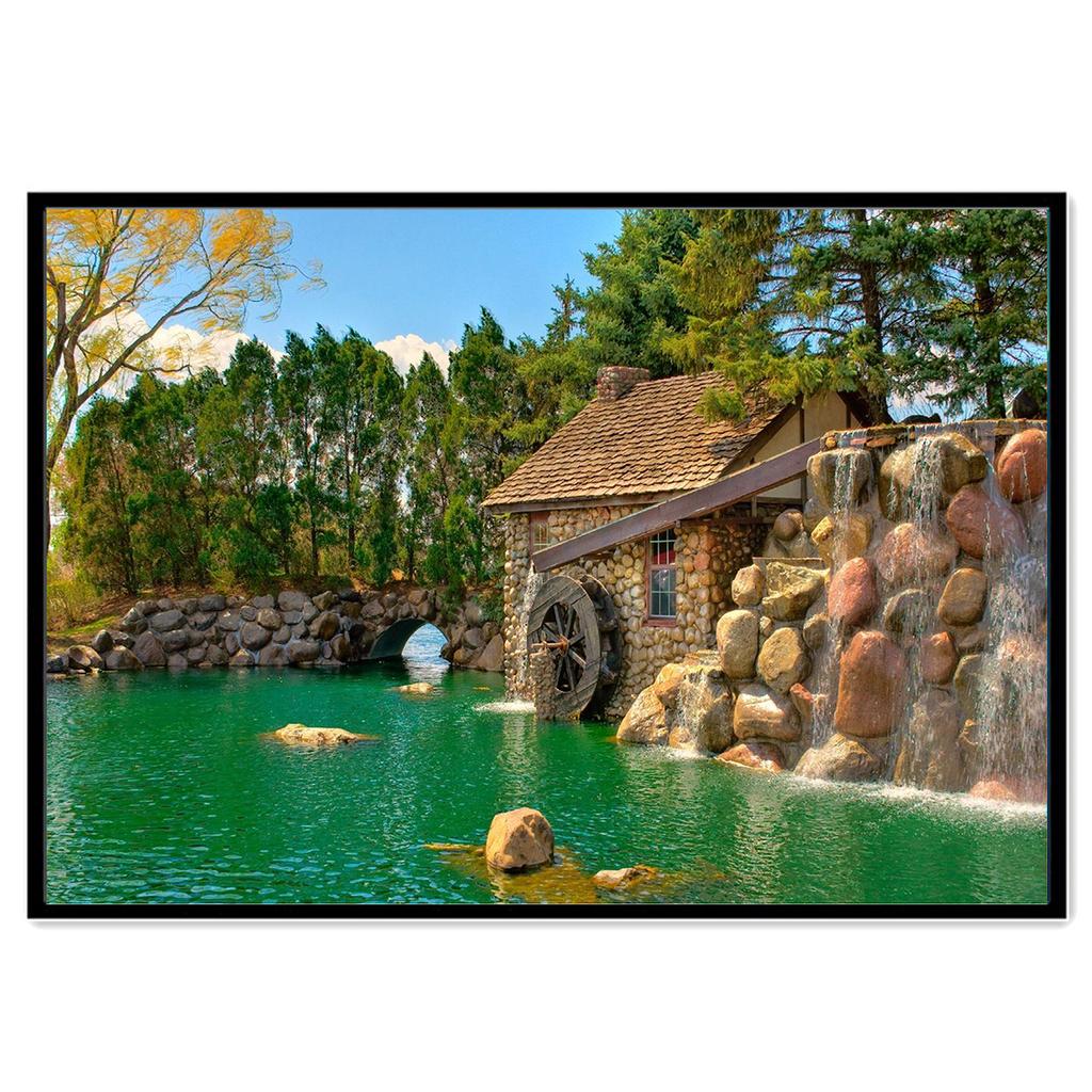 Diy Diamond Painting 5D Brand New Landscape Lighthouse Diamond Mosaic Forest House Cross Stitch Kit Home Decoration Handmade Gif