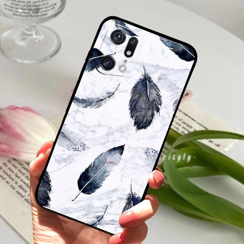For Oppo Find X5 Pro Case FindX5 Lite New Cool Fashion Soft Silicone TPU Phone Cover For OPPO Find X5 5G Protector Bumper Coque