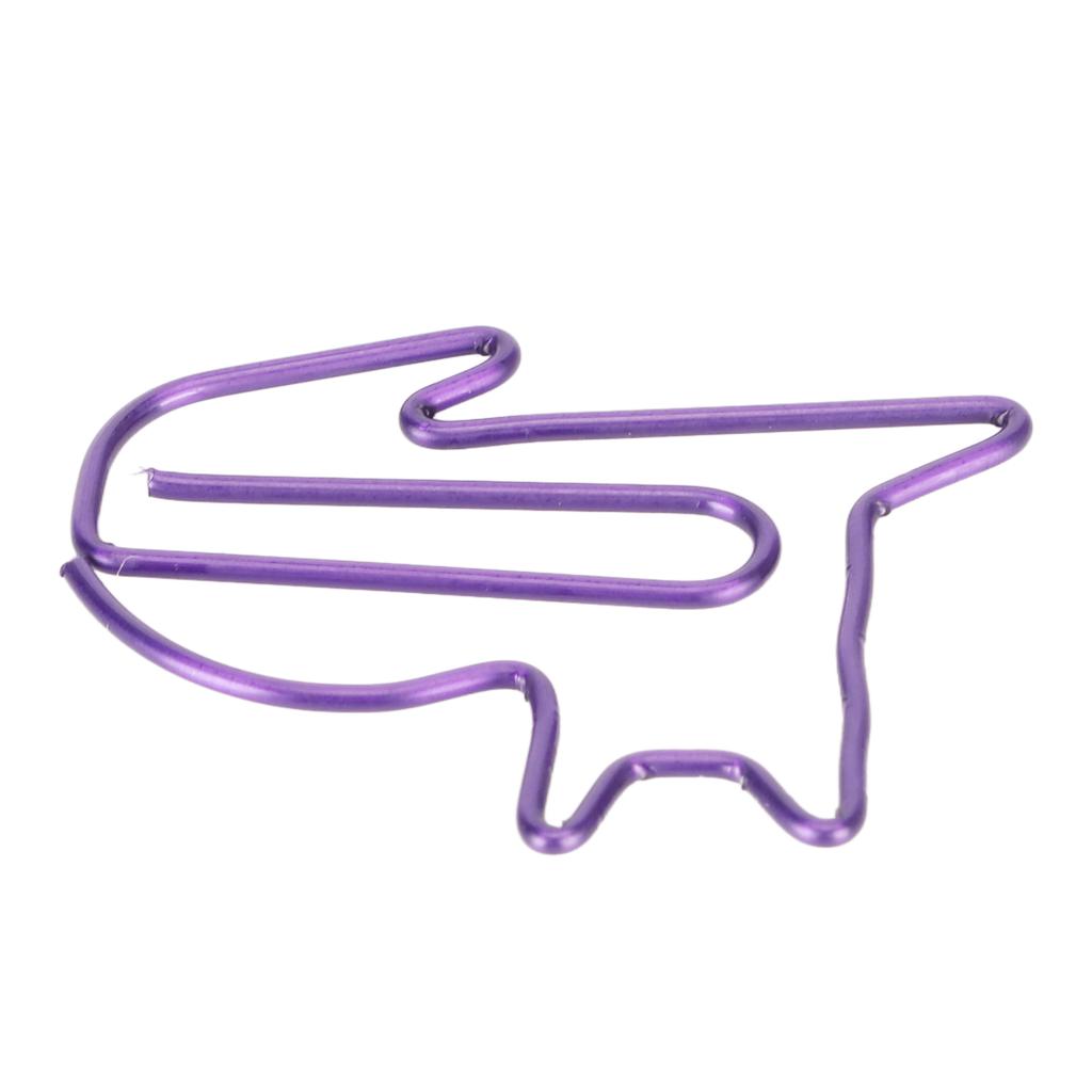 100 Pcs Cute Paper Clips Animal Shaped Fun Bookmark Document Organizing Clips Funny Bookmark