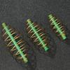 10 Pcs/Set Hot Olive Explosion Hanging Tackle Fishing Bait Stainless Steel Feeder Spring Lure